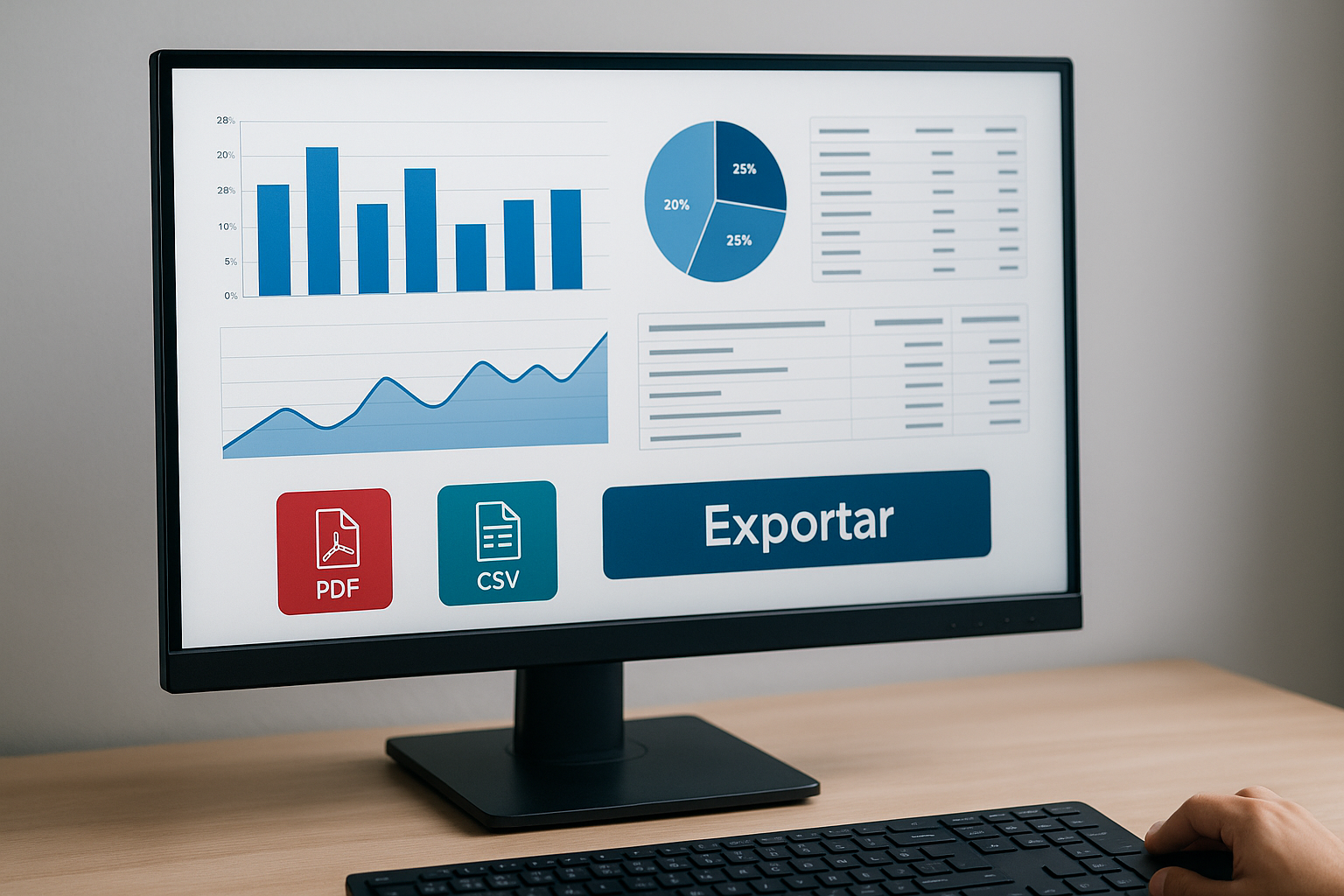 Imagen ilustrativa de reportes KIS-TA